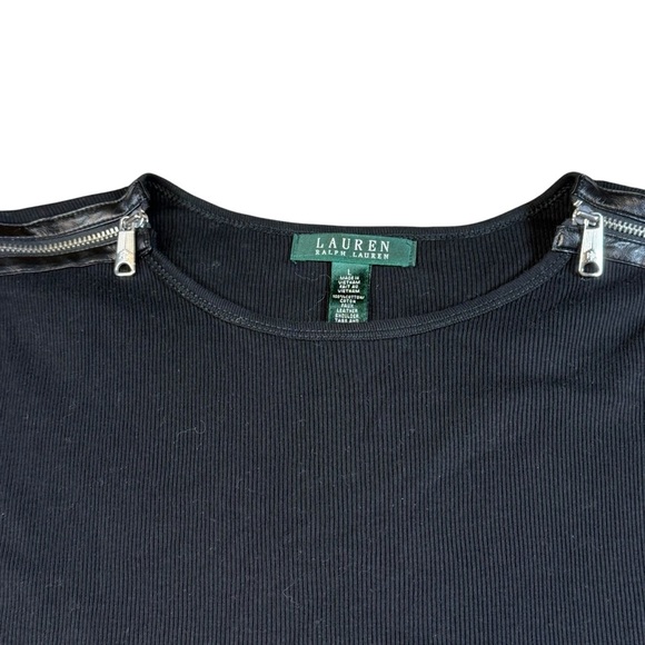 LAUREN RALPH LAUREN Women Round Neck Pullover Jumper Sweater Size Large - Picture 2 of 5